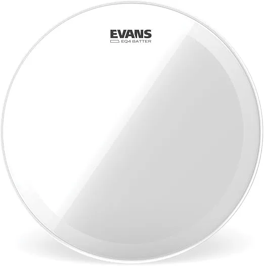 Evans EQ4 Clear Bass Drum Head, 20 Inch