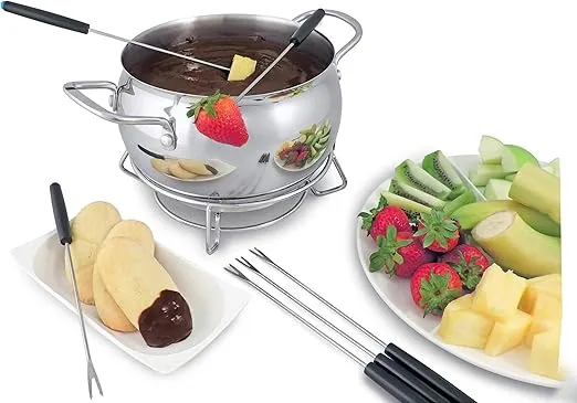 Swissmar Mont Brule 9 Piece Electric Fondue Set