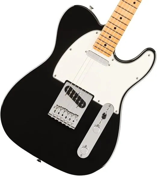 Fender Player II Telecaster Electric Guitar - Black with Maple Fingerboard