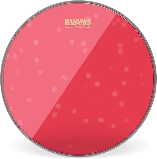 Evans Drum Heads - Hydraulic Red Tom Drumhead, 14 Inch