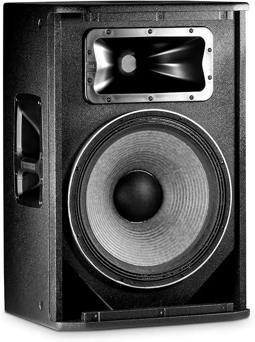 JBL Professional SRX815P Portable, 2-Way Bass Reflex, Self-Powered Speaker System, 15-Inch Woofer, 2000 Watt, Powered DJ Speakers, Active Mobile DJ, Amplified PA System, Musicians. Black