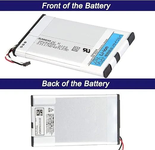 SP65M 3.7V 2210mAh Battery Replacement for Sony PlayStation PS Vita PCH-1001 PCH-1101 1003 1103 Battery with Tools