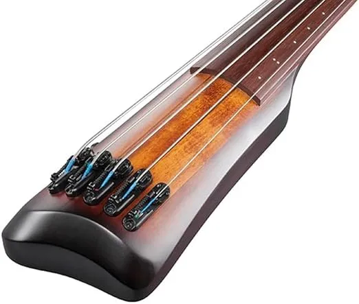 Ibanez Bass Workshop UB805 5-string Electric Upright Bass - Mahogany Oil Burst