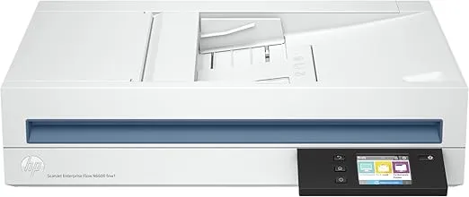 HP ScanJet Enterprise Flow N6600 fnw1, Fast 2-Sided scanning and auto Document Feeder with Wireless connectivity (20G08A)