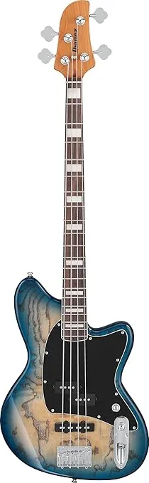 Ibanez Talman Bass Standard - Cosmic Blue Starburst