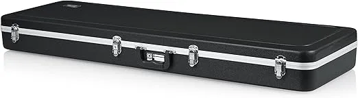 Gator Cases Deluxe ABS Molded Case for Bass Guitar with Internal LED Lighting (GC-BASS-LED)