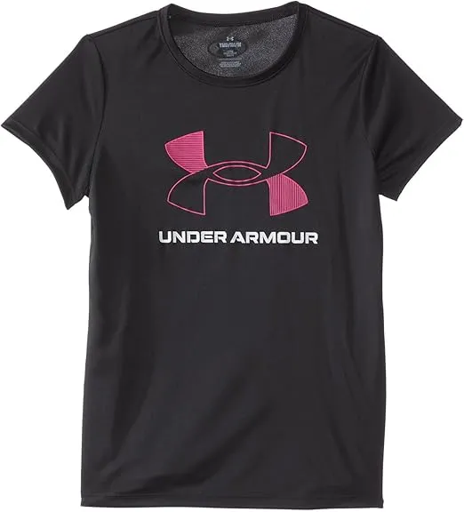 Under Armour Girls' Tech Big Logo Short Sleeve T Shirt