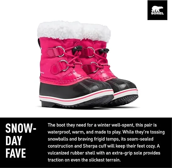 Sorel Children's Yoot Pac Nylon Waterproof Boot