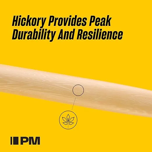 ProMark Drum Sticks - Classic Forward 747 Drumsticks - FireGrain For Playing Harder, Longer - No Excess Vibration - Lacquer Finish, Oval Wood Tip, Hickory Wood - 1 Pair