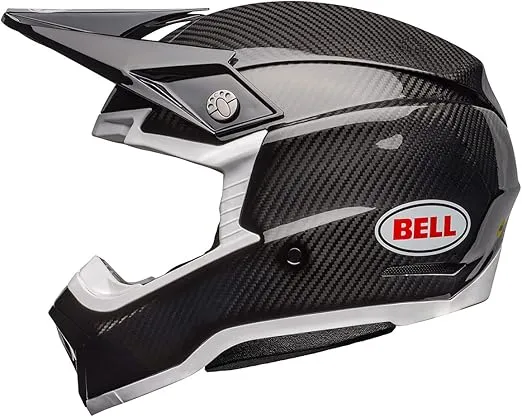 BELL Moto-10 Spherical MIPS Helmet (Gloss Black/White - Small)