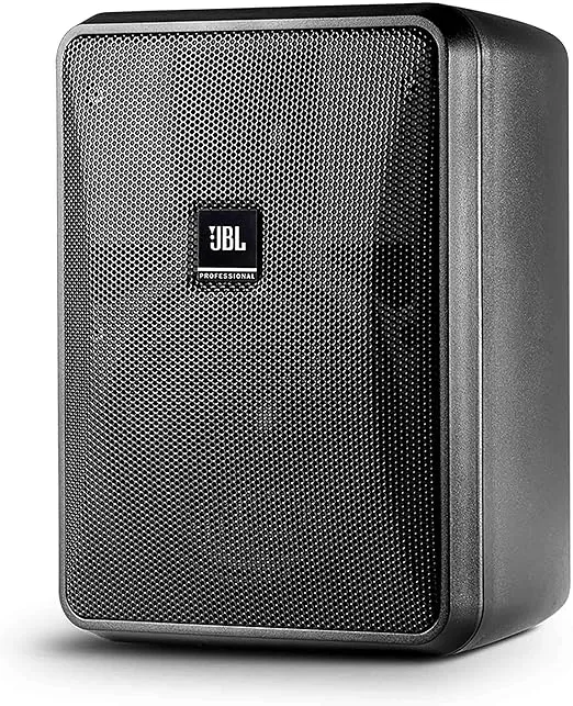 JBL Professional Control 25-1L Compact 8-Ohm Indoor/Outdoor Background/Foreground Speaker, Black, Sold as Pair