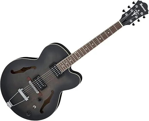 Ibanez AF55TKF AF Artcore 6str Electric Guitar Transparent Black Flat