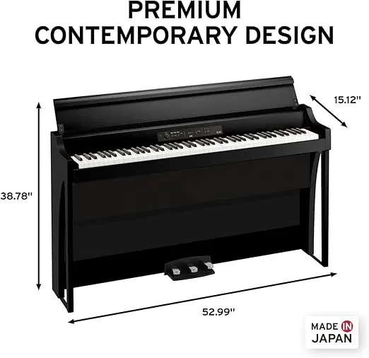 Korg, 88-Key Digital Pianos-Home (GB1AIRBK)