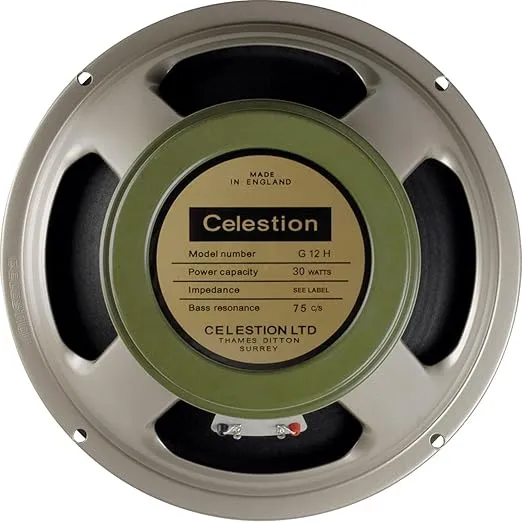 CELESTION Heritage G12H (55Hz) Guitar Speaker, 8ohm