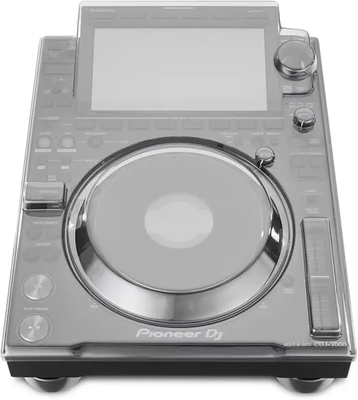 Decksaver DS-PC-CDJ3000 - Super Strong Polycarbonate Cover Compatible with Pioneer DJ CDJ-3000, CDJ Dust Cover, DJ Equipment Cover for Travel and Everyday Protection