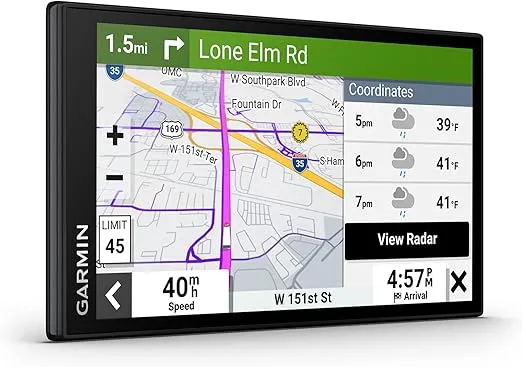 Garmin dēzl™ OTR610, Large, Easy-to-Read 6” GPS Truck Navigator, Custom Truck Routing, High-Resolution Birdseye Satellite Imagery, Directory of Truck & Trailer Services