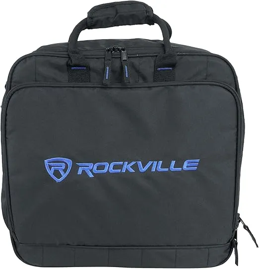 Rockville MB1615 DJ Gear Mixer Gig Bag Case 16" x 15.5" x 6",Black