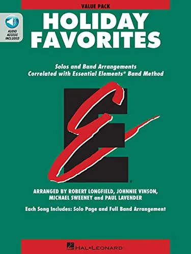 Essential Elements Holiday Favorites: Value Pak (37 Student Books + Conductor)