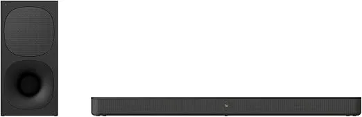 Sony HT-S400 2.1ch Soundbar with Powerful Wireless subwoofer, S-Force PRO Front Surround Sound, and Dolby Digital (Renewed)