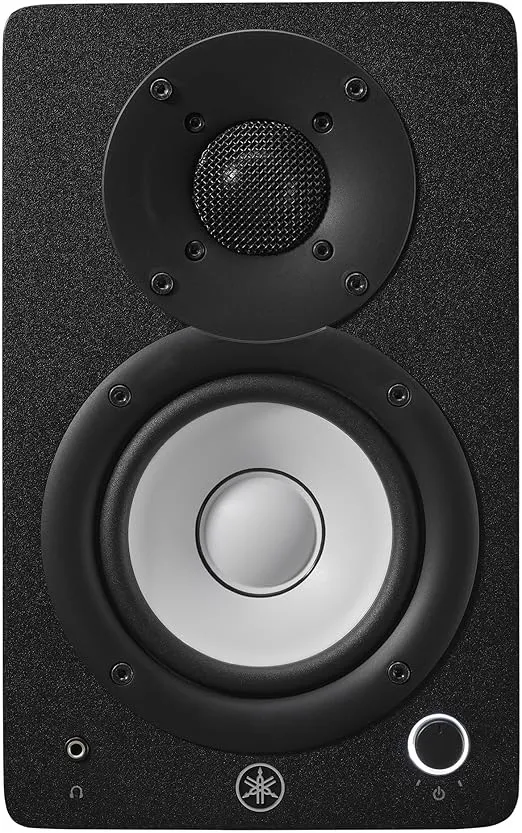 Yamaha HS4 Powered Studio Monitor in Black, Pair (HS4 B)