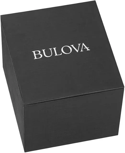 Bulova Crystal Pave 3-Hand Quartz Slim Case Watch