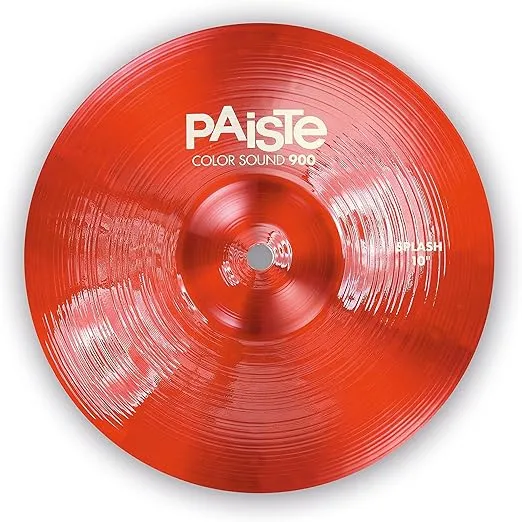 Paiste 10 Inches Color Sound 900 Red Splash Cymbal