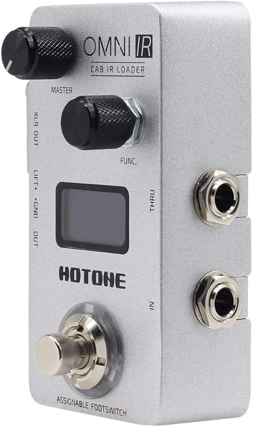 Hotone Omni IR Cab Impulse Response Cabinets Speaker Simulation Guitar Bass Effects Pedal