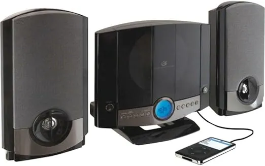 GPX HM3817DTBLK CD Home Music System Consumer Electronics Electronics