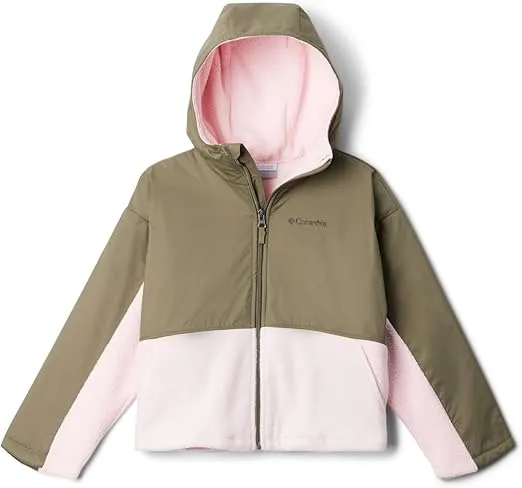 Columbia Girls' Benton Springs Novelty Hooded Fleece