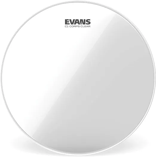 Evans Corps Clear Marching Tenor Drumhead, 14 Inch