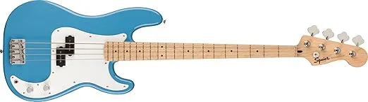 Fender 4 String Bass Guitar, Right, California Blue (0373902526)