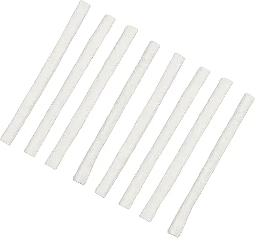 Sunnydaze Replacement Fiberglass Wicks for Outdoor Tiki Torches and Lamps, Set of 8