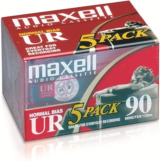 Maxell 108562 Brick Packs 10 Pack (2 Packs of 5)