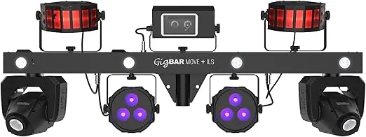 CHAUVET DJ (CHDDJ) LED Lighting, Black (GigBAR Move + ILS)