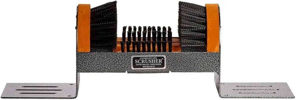 Big Boot Brush & Scrubber - The Original Scrusher Big Boot and Shoe Cleaner - Weather Proof Boot Scrubber