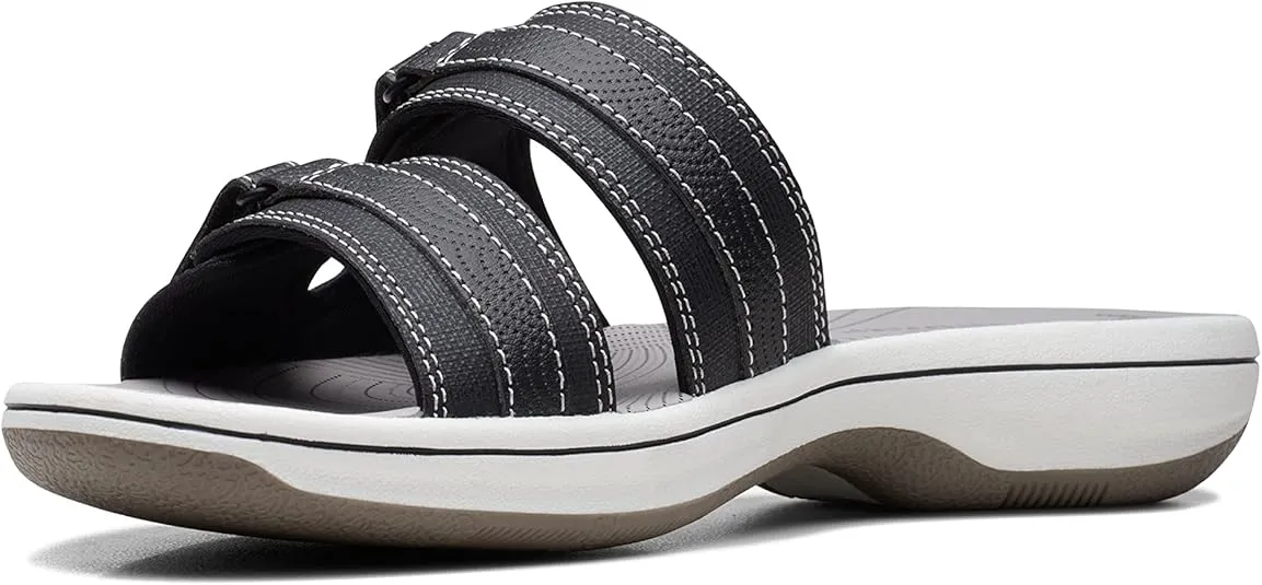 Clarks Women's Breeze Piper Slide Sandal