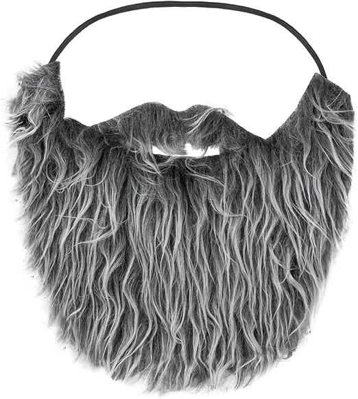 Dress Up America Fake Beard Costume - Costume Beard and Mustache - Beard Costume for Adults and Teens