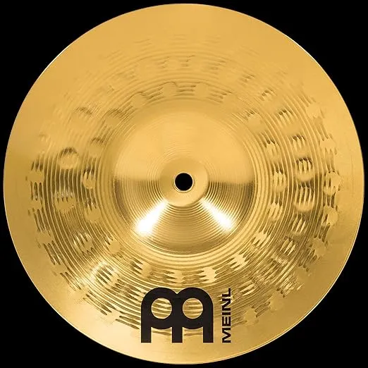 Meinl Cymbals HCS Cymbal Set Box Pack for Drums Hihats, Crash, Plus Free Splash, Sticks, Lessons — Made in Germany — Durable Brass, 2-Year Warranty, Traditional Finish, 13"/14"/10" (HCS1314