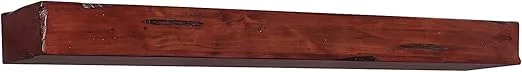 Pearl Mantels 412-72-70 Shenandoah Pine Wall Shelf, 72-Inch, Rustic Cherry