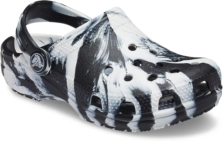 Crocs Kids' Classic Marbled Tie-dye Clog