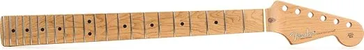 Fender American Pro II Stratocaster Neck, Roasted Maple, Deep C Shape, 22 Narrow Tall Frets