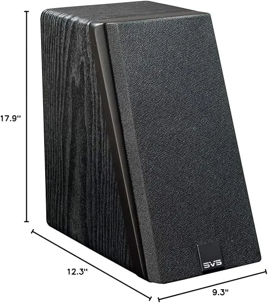 SVS Prime Elevation Speakers - Pair (Premium Black Ash)