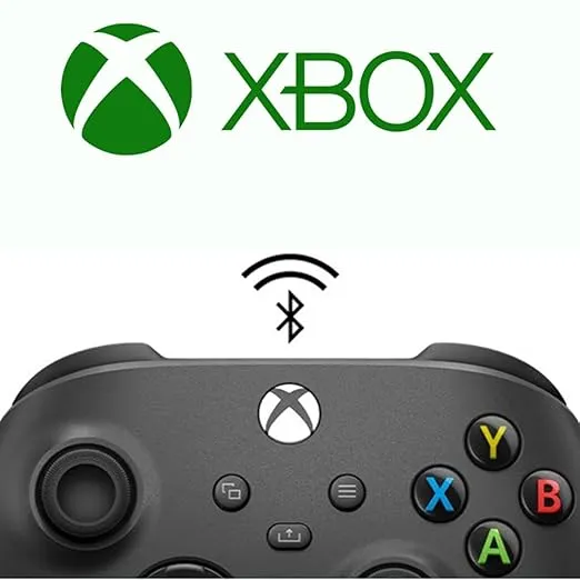 Microsoft Xbox Wireless Controller w/USB-C Cable for PC, Carbon Black, 1V8-00001 (2-Pack)