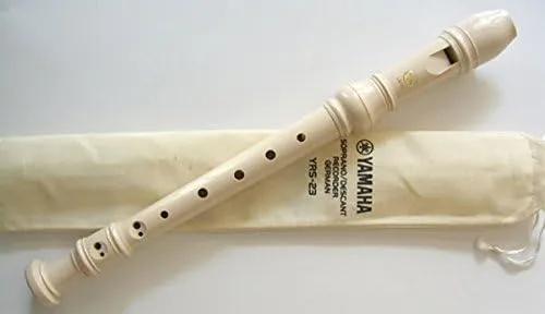 Yamaha YRS-23 Soprano Recorder, German Fingering, Natural 1.00 x 2.00 x 13.75