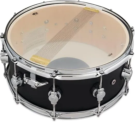 DW Design Series Maple Snare Drum - 6x14, Black Satin