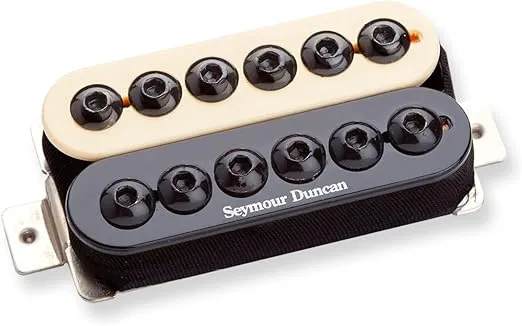 Seymour Duncan SH-8b Invader Humbucker Bridge Pickup, Reverse Zebra 11102-31-RZ