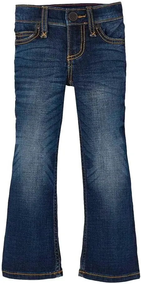 Wrangler Girls' Western Boot Cut Jeans