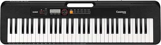 Casio CT-S200BK 61-Key Premium Keyboard Package with Headphones, Stand, Power Supply, 6-Foot USB Cable and eMedia Instructional Software, Black (CAS CTS200BK EPA)