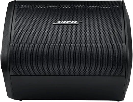 Bose S1 Pro+ Portable Wireless PA System with Bluetooth, Black with 1/4" Wireless Instrument Transmitter