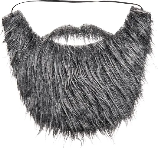 Dress Up America Fake Beard Costume - Costume Beard and Mustache - 7" Long - One Size for Teens and Adults